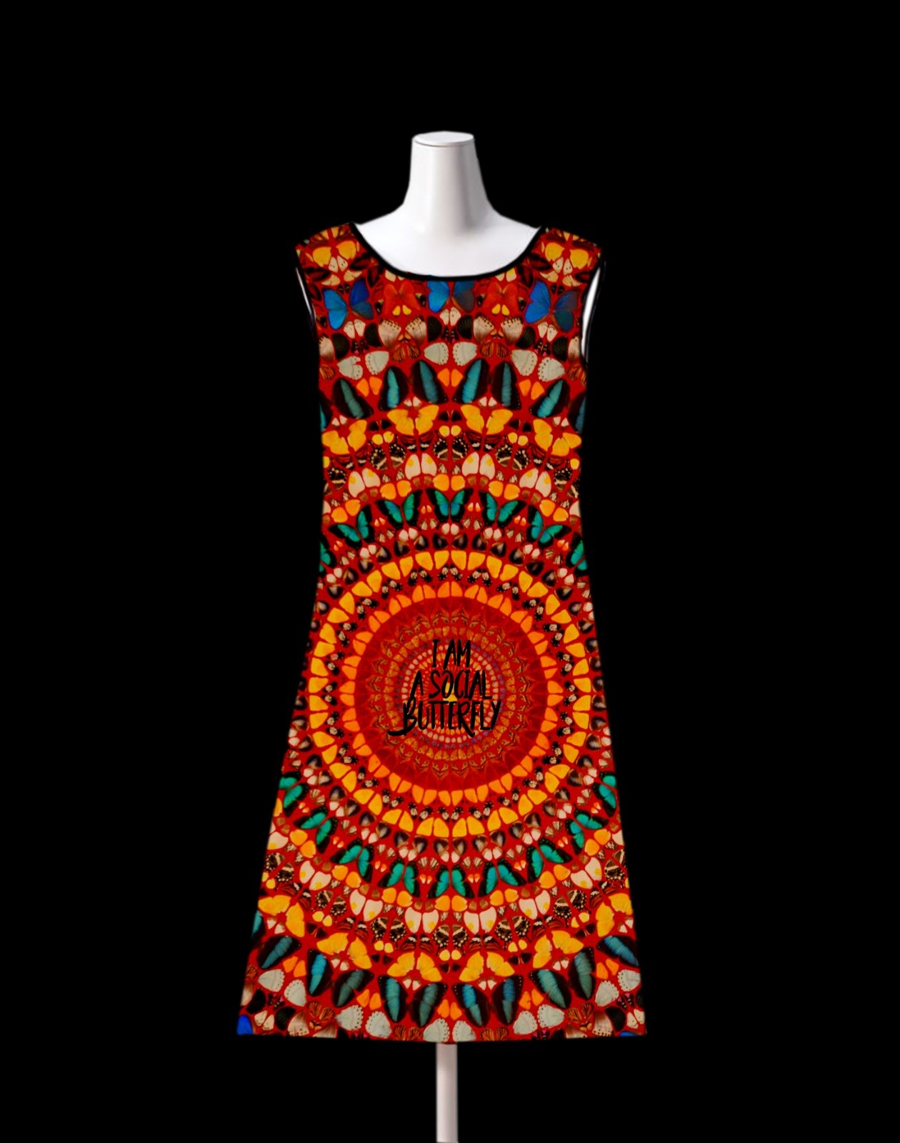 Butterfly  Girl  dress  copy